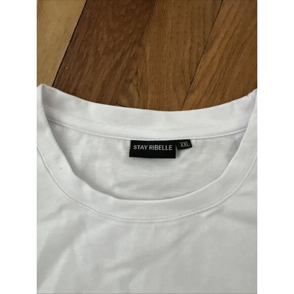 Stay Ribelle Men's T-Shirts Shootout Skulls Size XXL - Picture 3 of 3